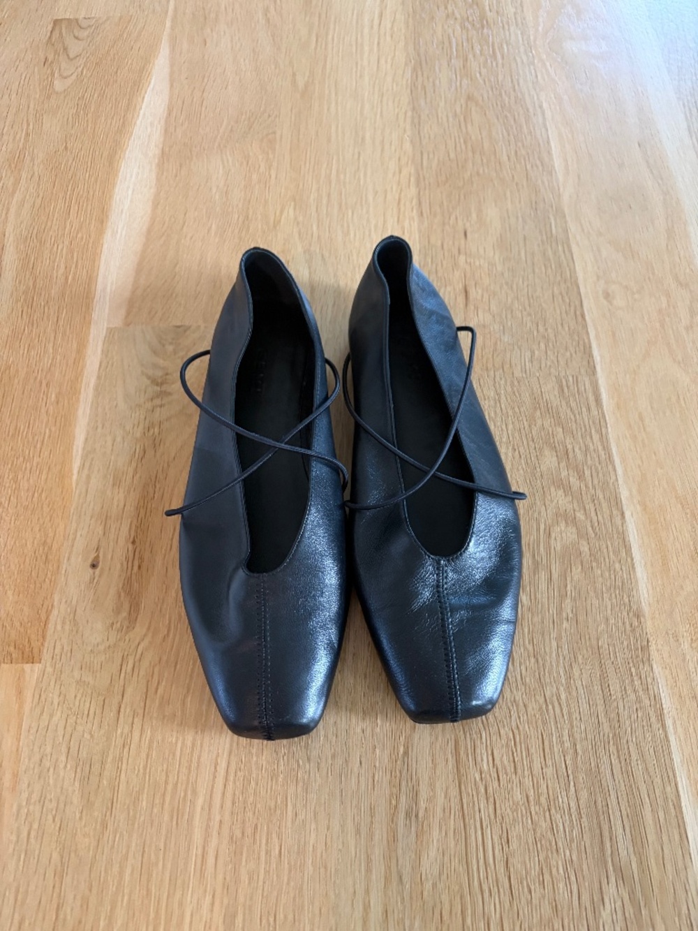 M. Gemi Una ballet flat size 38 black